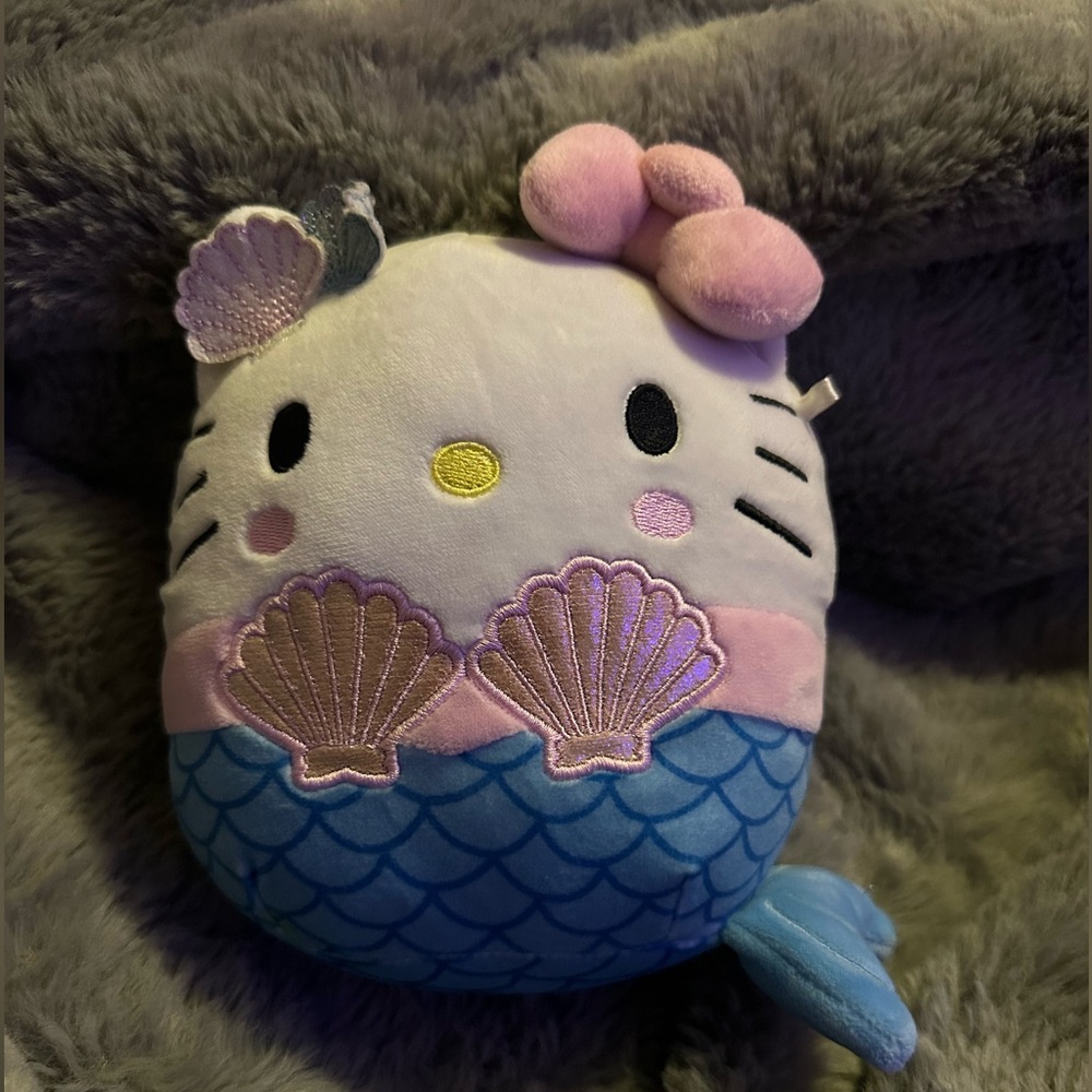 Squishmallows Pink and Blue Plush Toy
